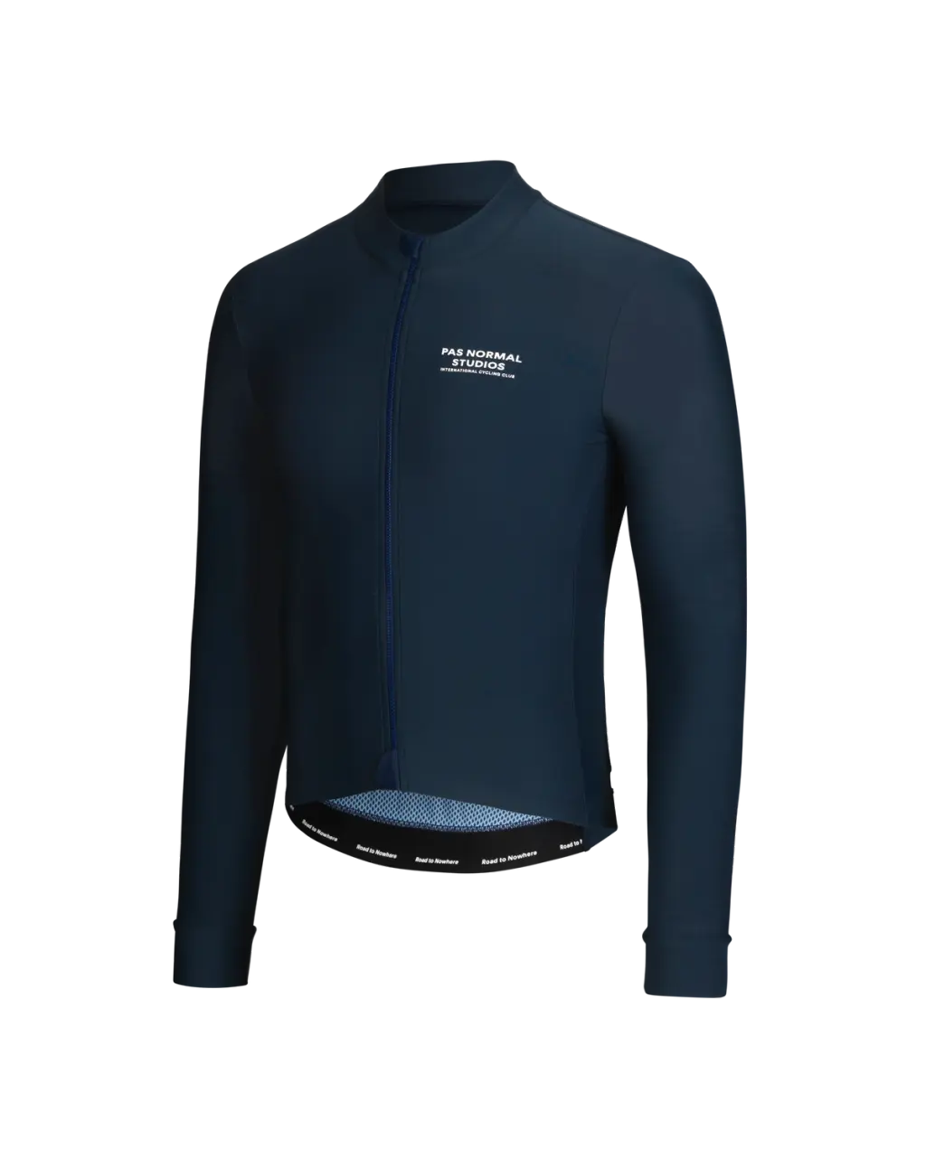 Pas Normal Studios // Men's Mechanism Long Sleeve Jersey — Navy (PreOrder)