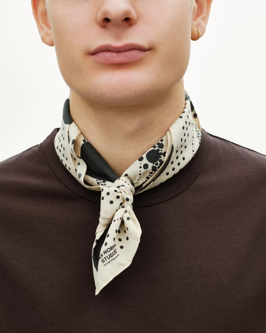 Pas Normal Studios //Off-Race Bandana Off White