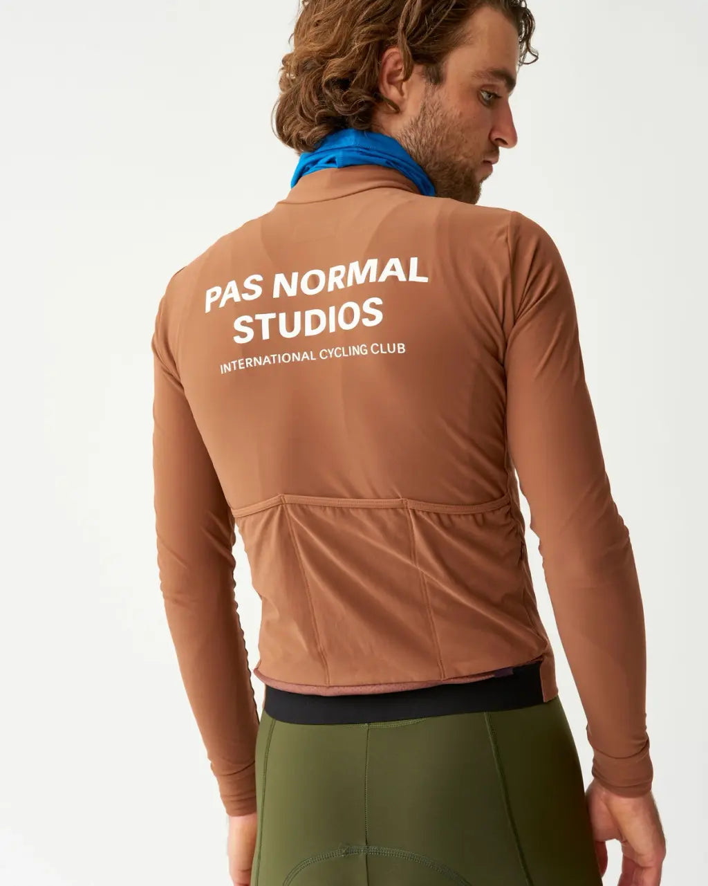 Pas Normal Studios // Men's Mechanism Long Sleeve Jersey — Hazel (PreOrder)