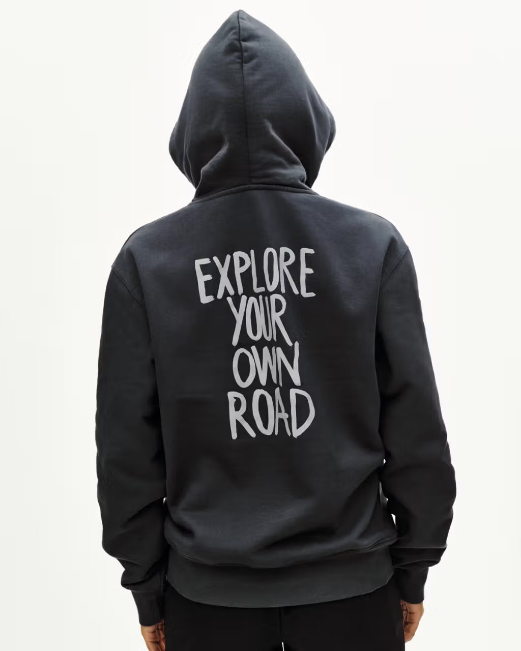 Pas Normal Studios //Off-Race Graphic Hoodie Dark Navy