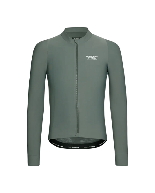 Men's Mechanism Long Sleeve Jersey — Dark Moss (PreOrder)