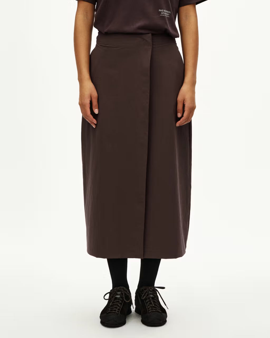 Pas Normal Studios //Women's Off-Race Tech Skirt Dark Purple