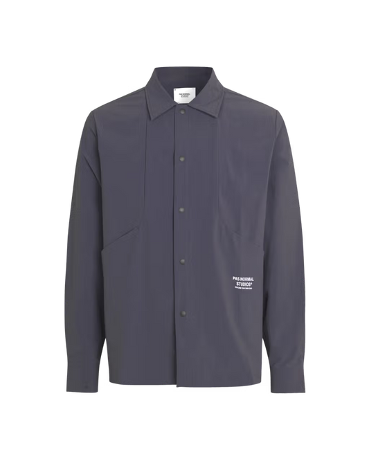 Pas Normal Studios //Off-Race Tech Overshirt Steel