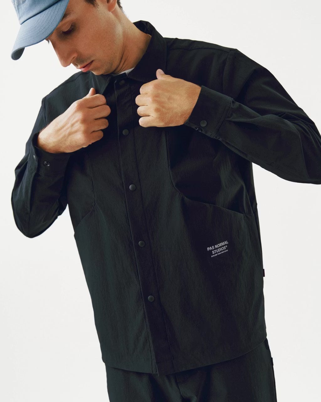 Pas Normal Studios //Off-Race Tech Overshirt Black