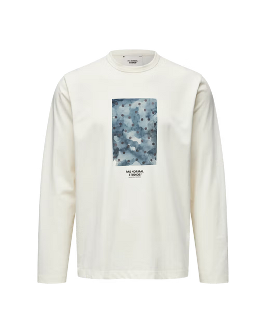 Pas Normal Studios //Off-Race Cotton Tech Graphic Long Sleeve T-Shirt