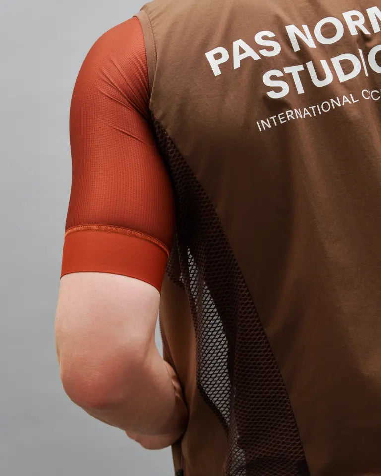 Pas Normal Studios // Men's Mechanism Stow Away Gilet - Bronze (PreOrder)